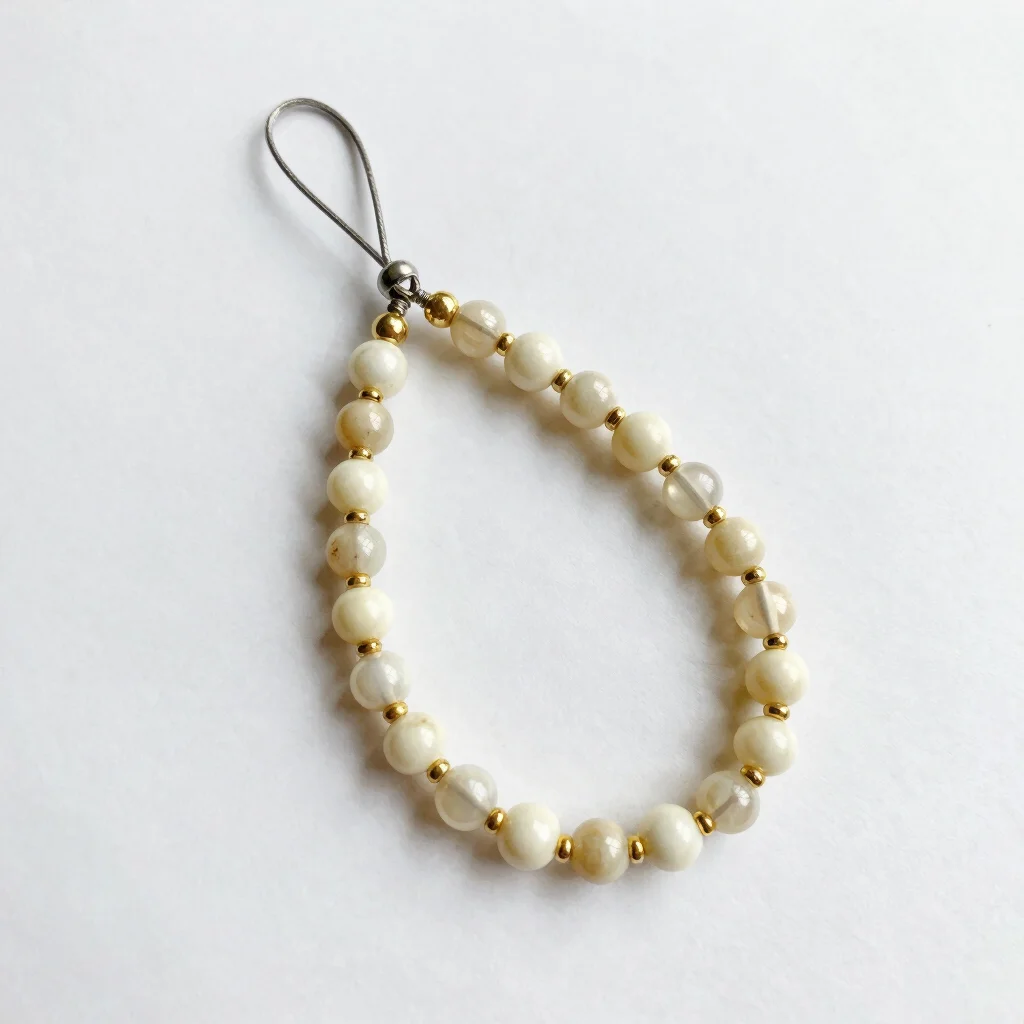 Beaded Phone Charm