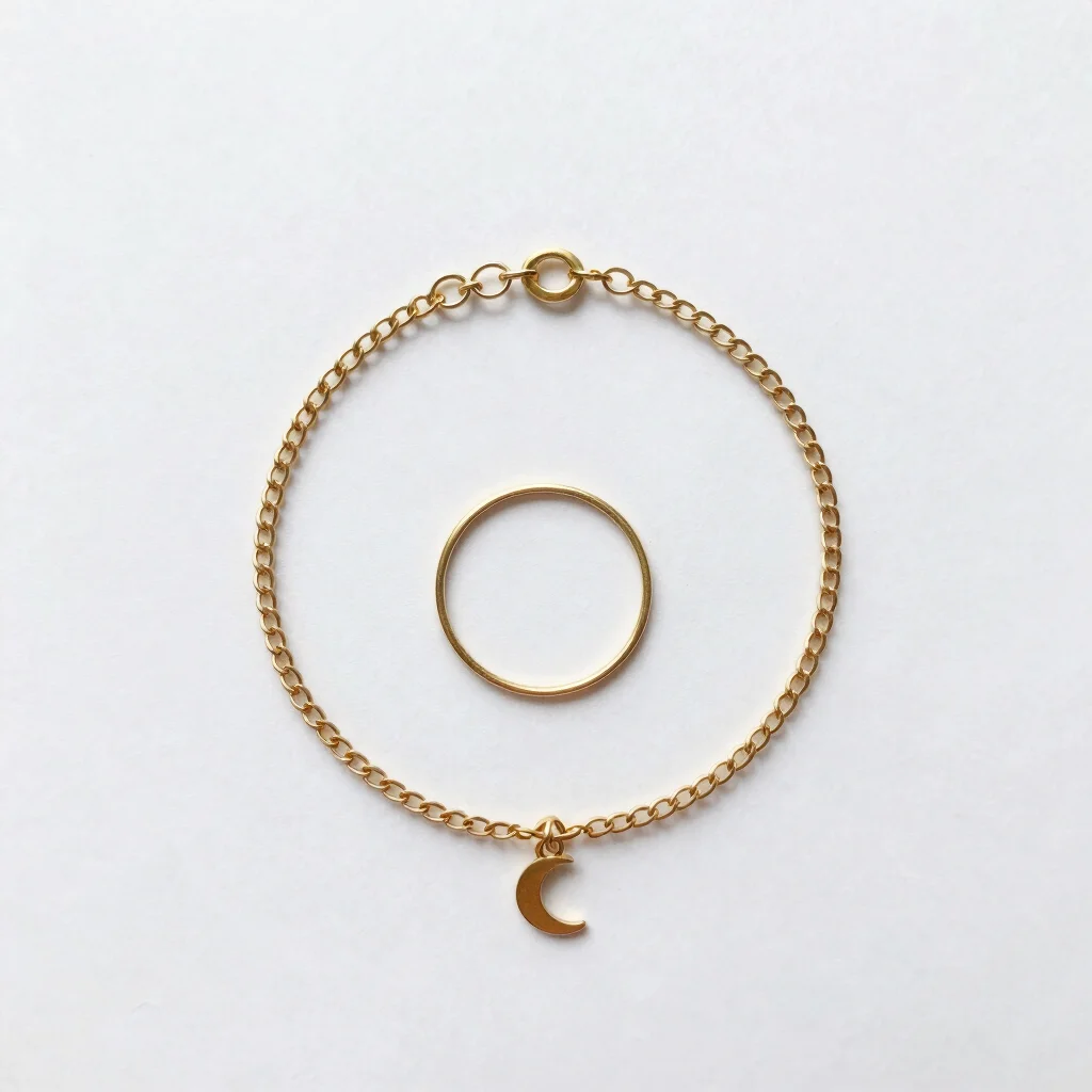 Crescent Hand Chain